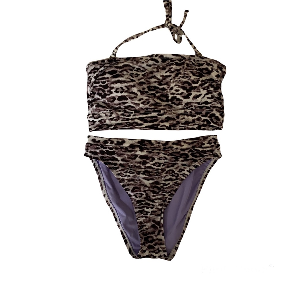 BECCA by Rebecca Virtue Animal Print bikini two pieces